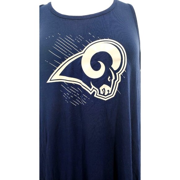 NFL Official Los Angeles Rams Sleeveless Sports Fandom T-shirt tank top XL - Picture 3 of 9